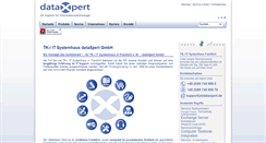 Desktop Screenshot of dataxpert.de